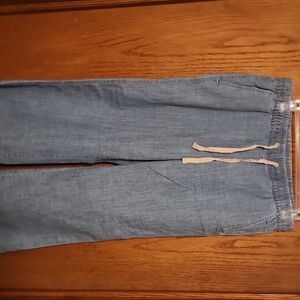 L.L. Bean Blue Favorite Fit Lake washed Chinos